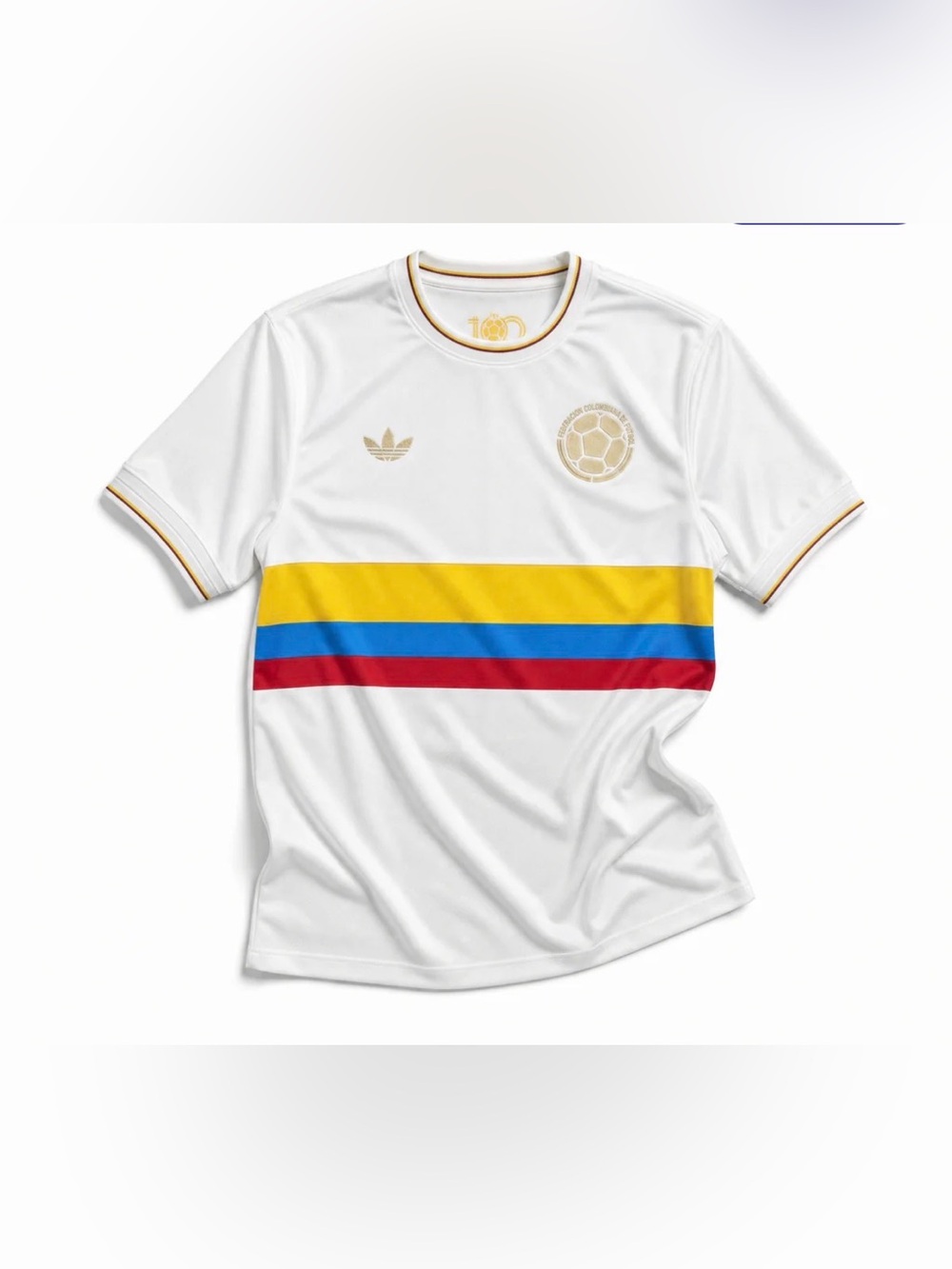 NWT Colombia Home Jersey 100th Anniversary